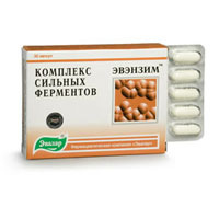 Эвензим комплекс сильных фирментов капсулы №30